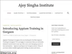 Sites similar to ajoysingha.info