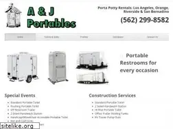 Sites similar to ajportabletoilets.com