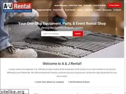 Sites similar to ajrentalinc.com