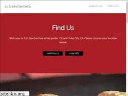 Sites similar to ajs-sandwiches.com