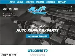 Sites similar to ajsautorepairhingham.com