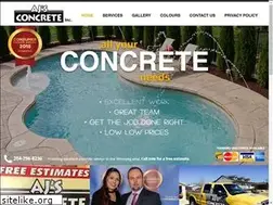 Sites similar to ajsconcretewpg.com