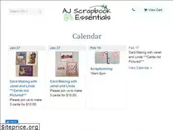 Sites similar to ajscrapbookessentials.com