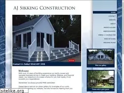 Sites similar to ajsikkingconstruction.com