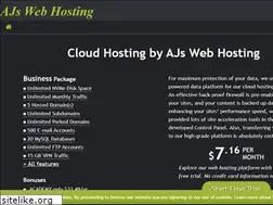Sites similar to ajswebhosting.com