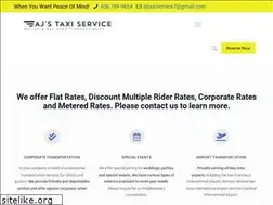 Sites similar to ajtaxiservices.com