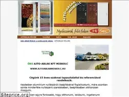 Sites similar to ajtoablakmiskolc.hu