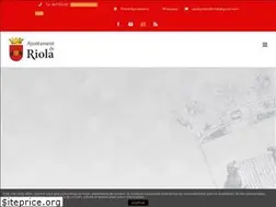 Sites similar to ajuntamentderiola.es