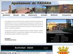 Sites similar to ajuntamentfavara.es