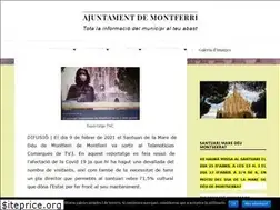 Sites similar to ajuntamentmontferri.cat