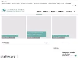 Sites similar to ajurvedoszinios.lt