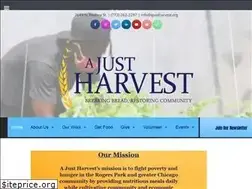 Sites similar to ajustharvest.org