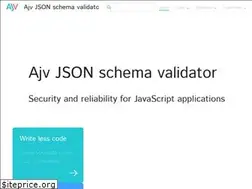 Sites similar to ajv.js.org