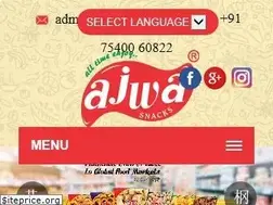 Sites similar to ajwasnacks.com