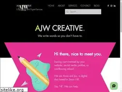 Sites similar to ajwcreative.com