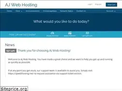 Sites similar to ajwebhosting.net