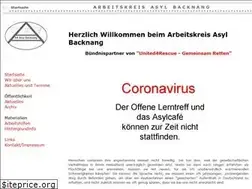 Sites similar to ak-asyl-backnang.de