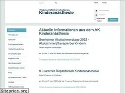 Sites similar to ak-kinderanaesthesie.de