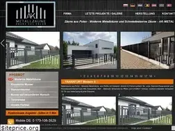 Sites similar to ak-metallzaune.de
