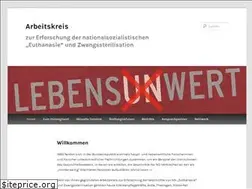 Sites similar to ak-ns-euthanasie.de