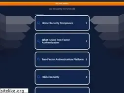 Sites similar to ak-security-service.de