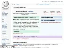 Sites similar to ak.wikipedia.org