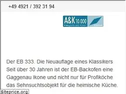 Sites similar to ak10000-shop.de