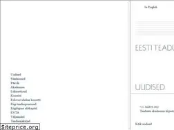 Sites similar to akadeemia.ee