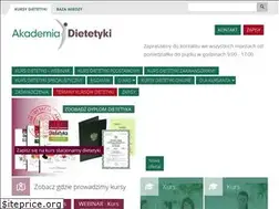 Sites similar to akademiadietetyki.pl