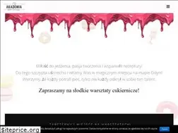 Sites similar to akademiasztukicukierniczej.pl