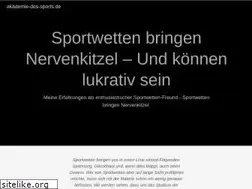 Sites similar to akademie-des-sports.de