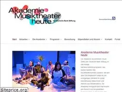 Sites similar to akademie-musiktheater-heute.de