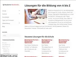 Sites similar to akademie-recherche.de