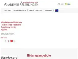 Sites similar to akademie-ueberlingen.de