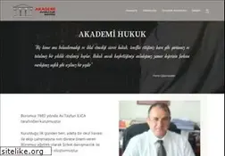Sites similar to akademihukuk.com