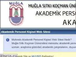 Sites similar to akademik.mu.edu.tr