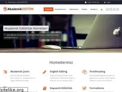 Sites similar to akademikeditor.com