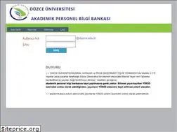 Sites similar to akademikpersonel.duzce.edu.tr