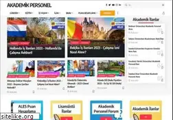 Sites similar to akademikpersonel.org