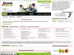 Sites similar to akademkurs.ru