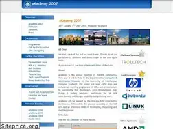 Sites similar to akademy2007.kde.org