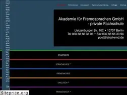 Sites similar to akafremd.de