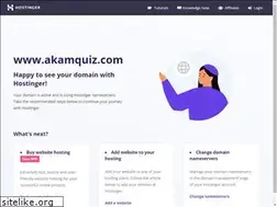 Sites similar to akamquiz.com