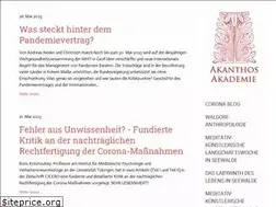 Sites similar to akanthos-akademie.de