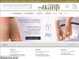 Sites similar to akanti.ru