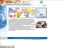 Sites similar to akarattextile.com