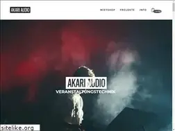Sites similar to akari-audio.de