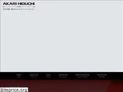 Sites similar to akarihiguchi.com