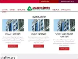 Sites similar to akarsugumruk.com