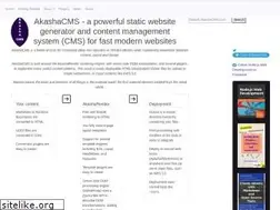 Sites similar to akashacms.com